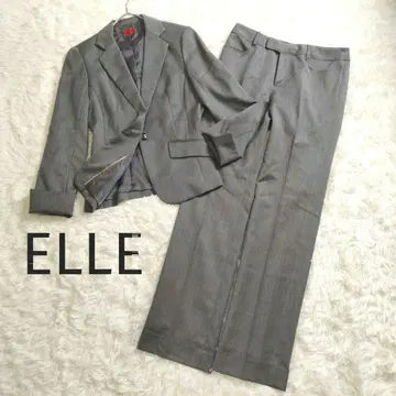 [ 새상품급 ] ELLE 비즈니스 정장 자켓 팬츠 그레이 40/38
