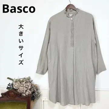 34 빅 사이즈 Basco 린넨 원피스