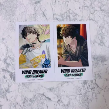 WINDBREAKER 윈히로 토카게 조 사진풍 카드