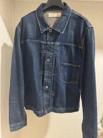 일본제 코튼 100% 데님 자켓 XL