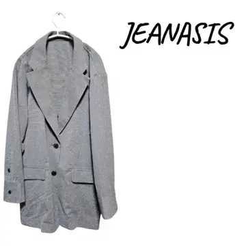 새상품급 JEANASIS 그레이 테일러드 자켓