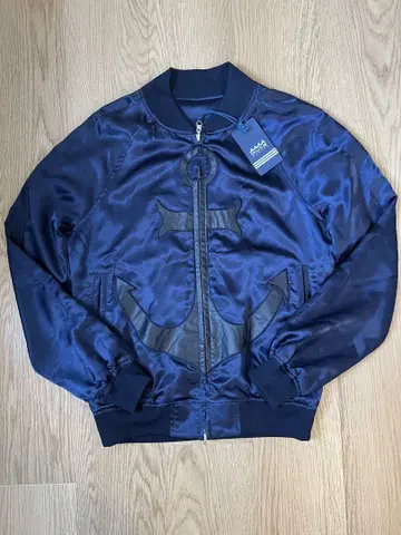 muta marine 리버서블 새틴 자켓
