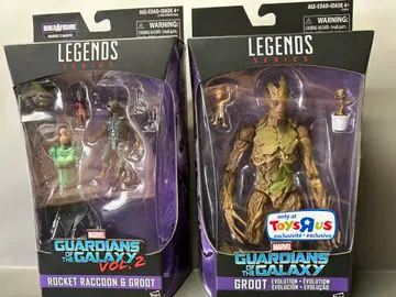 해즈브로 마블 레전드 로켓 라쿤 그루트 미사용 새상품