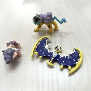 포켓몬 겟 컬렉션즈 루나아라 라이코우 디안시 피규어