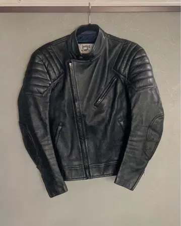 KUSHITANI 쿠시타니 빈티지 블랙 싱글 라이더 자켓