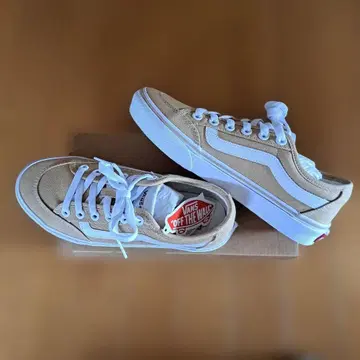 VANZ 여성용 스니커즈 23.5 베이지 반스