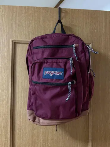 Jansport 버건디 백팩