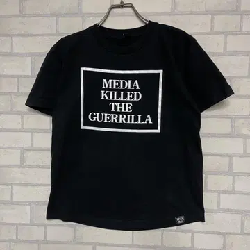 FPAR Media Guerrilla 남성용 반팔 티셔츠 블랙 1