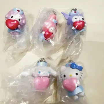 산리오 캐릭터즈 간호사 스윙 마스코트 컴프 세트