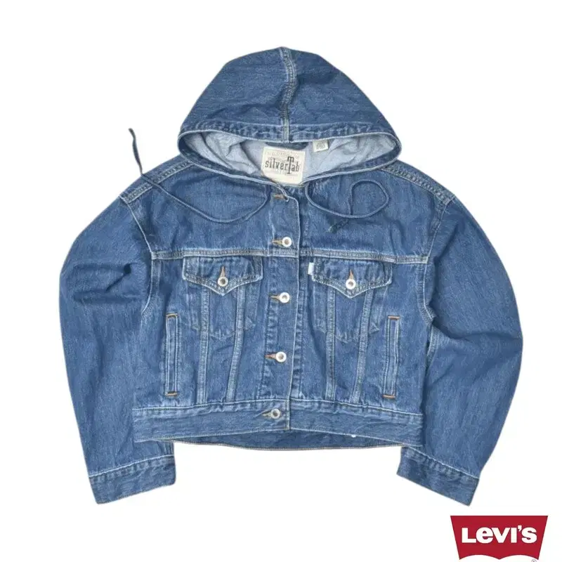 LEVI'S 리바이스 Levi's SilverTab Cropped Denim Jacket Women's