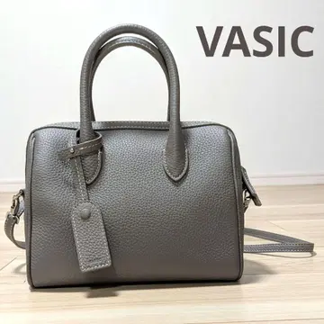 VASIC 보스턴 숄더 2way 백 가죽 그레이