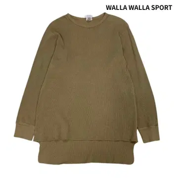 WALLA WALLA SPORT 코튼 서멀 긴팔 티셔츠 XL