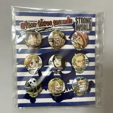 ONE PIECE 원피스 스트롱 월드 공개 기념 혜택 캔뱃지