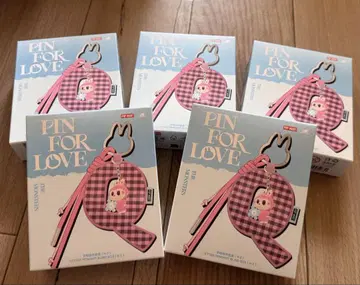 러브럽 PIN FOR LOVE 키링 5개 세트
