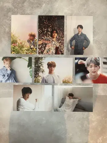 BTS 오눌 전시회 브로마이드 8장 세트