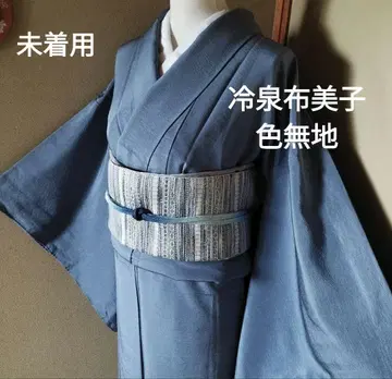 순수 실크 (레이제 후미코) 히토츠몬 이로무지 기모노