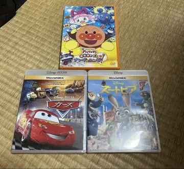 인기 애니메이션 DVD 3장 세트