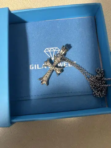GILA JEWELZ 실버 크로스 목걸이