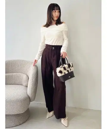 레이어드 와이드 팬츠