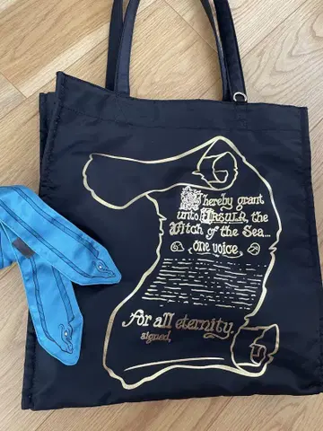 시마무라 치하루 콜라보 어스큘라 토트백 디즈니 할로윈 D할로윈