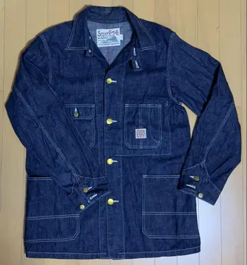 SUGAR CANE 11oz 데님 커버올 사이즈 40 SC10705