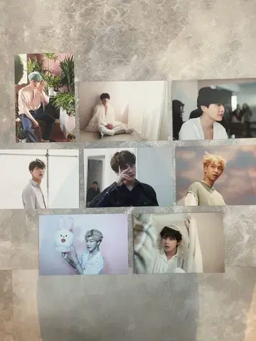 BTS 오눌 전시회 브로마이드 8장 세트