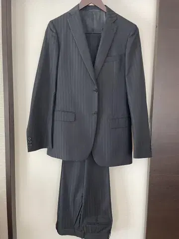 수트 컴퍼니 남성용 수트 상하의 180cm-8Drop 블랙 컨디션 최상