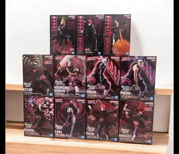 NARUTO-나루토-돌풍전 피규어 아카츠키 11종 컴프 세트