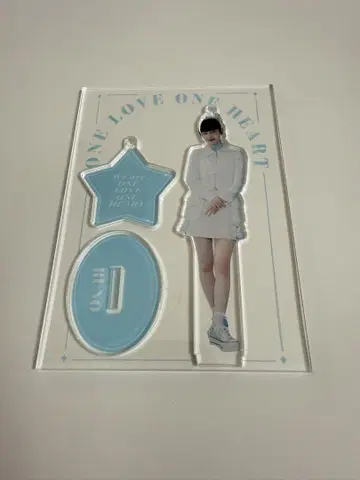 ONE LOVE ONE HEART 이이즈카 루노 아크릴 스탠드 키링