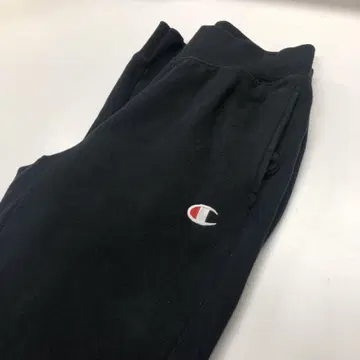 Champion 스웨트 팬츠 리버스 위브 블랙 남성용 M