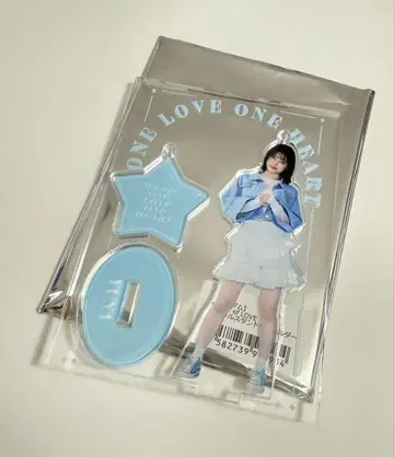 ONE LOVE ONE HEART 야지마 유나 아크릴 스탠드 키링