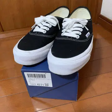 새상품급 VANS 반스 프리미엄 오센틱 블랙 26.5