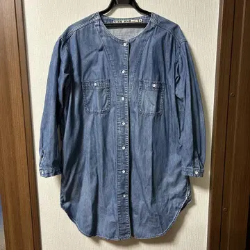 니코앤드 데님 롱 셔츠 자켓 M 사이즈