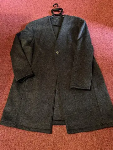 [ 미사용 새상품급 ] ARTISAN 아티산 그레이 노카라 코트