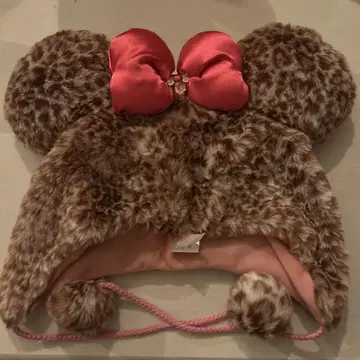 레오파드 무늬 팬캡