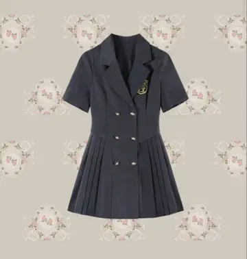 LA POMME petit Preppy Pleats JacketDress