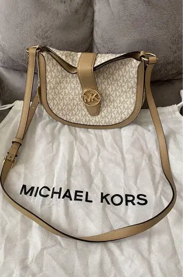 MICHAEL KORS 핸드백 베이지/화이트