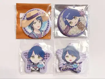 프리파라 타카세 코요이 카페 캔뱃지 4점