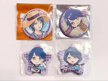 프리파라 타카세 코요이 카페 캔뱃지 4점