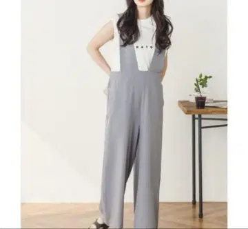 hunch 무지 깊은 V넥 살로펫 ( 멜란지 그레이 )