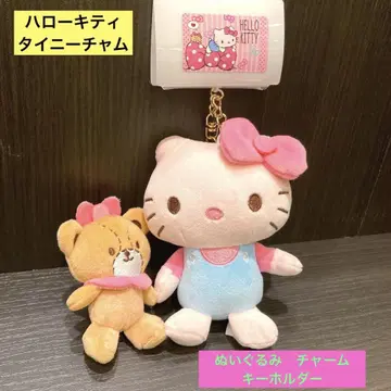 [ 새상품 ] 헬로키티 타이니참 봉제 인형 참 키링