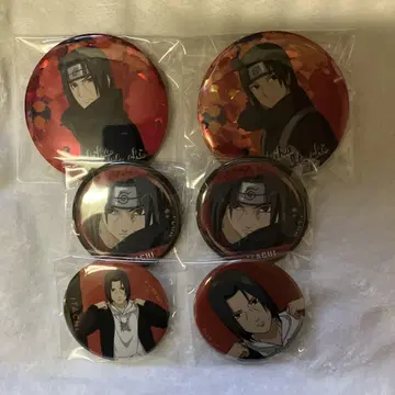 NARUTO 돌풍전 [ 우치하 이타치 ] 캔뱃지 6개 세트