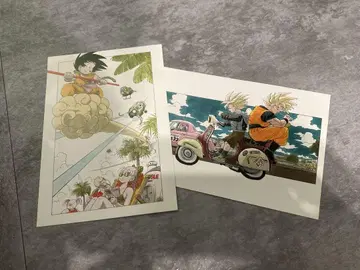 드래곤볼 DRAGONBALL 토리야마 아키라 엽서 2종