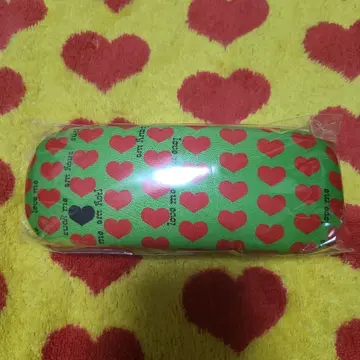 그린 하트 안경 케이스