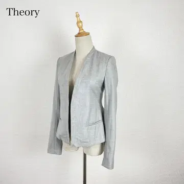 theory 스트레치 울 사키소니 칼라리스 자켓