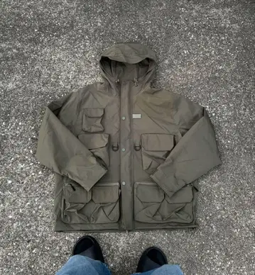 cp company풍 DDM express 나일론 자켓 카키