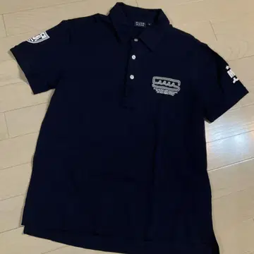 muta marine 무타마린 네이비 네이비 피케 셔츠 L
