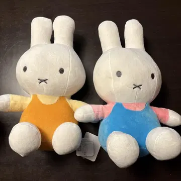 미피 봉제 인형 2체 세트
