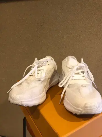 alo 화이트 스니커즈