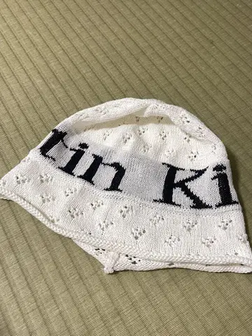 Matin Kim 니트 모자 비니 화이트